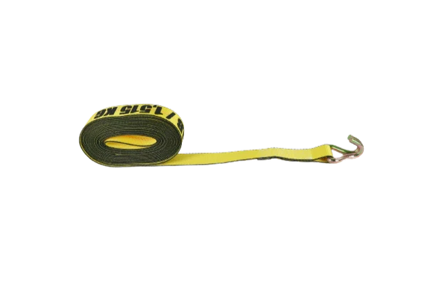 High-Capacity A-2X30RWHK-I Ratchet Strap - 2inch x 30feet with Wire Hooks - Secure Heavy Loads with 3,333 lbs Load Capacity CasterHQ