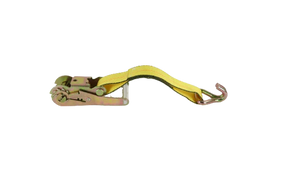 High-Capacity A-2X30RWHK-I Ratchet Strap - 2inch x 30feet with Wire Hooks - Secure Heavy Loads with 3,333 lbs Load Capacity CasterHQ