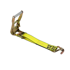 High-Capacity A-2X30RWHK-I Ratchet Strap - 2inch x 30feet with Wire Hooks - Secure Heavy Loads with 3,333 lbs Load Capacity CasterHQ