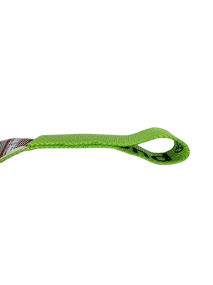 2" x 4' Heavy Duty Gas Cylinder Ratchet Strap with Waste Hook and Bolt Loop - Diamond Weave Webbing CasterHQ