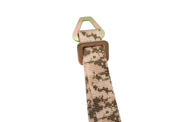 2" x 8' Camo Ratchet Axle Strap Assembly with Snap Hooks CasterHQ