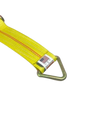 3" x 1' Heavy Duty Ratchet Strap Short End with D-Ring CasterHQ