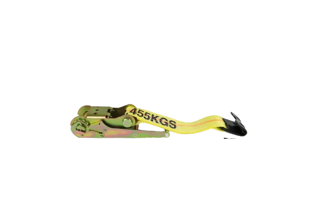 3" x 1' Ratchet Strap with Flat Hook - Durable webbing CasterHQ