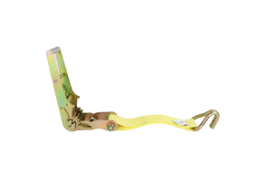 5400 lb 3" x 1' Ratchet Tie Down Strap w/ Double J-Hook