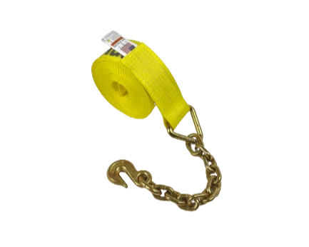 A-3X30RCE - 3 inch x 30 feet Ratchet Assembly with Chain Ends & Grab Hooks-BETTER - Secure Heavy Loads with 5,400 lbs Load Capacity SAFE 'N SECURE LLC