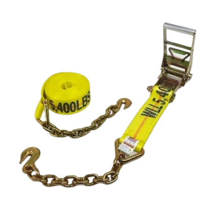 A-3X30RCE - 3 inch x 30 feet Ratchet Assembly with Chain Ends & Grab Hooks-BETTER - Secure Heavy Loads with 5,400 lbs Load Capacity SAFE 'N SECURE LLC