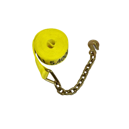 A-3X30RCE - 3 inch x 30 feet Ratchet Assembly with Chain Ends & Grab Hooks-BETTER - Secure Heavy Loads with 5,400 lbs Load Capacity SAFE 'N SECURE LLC