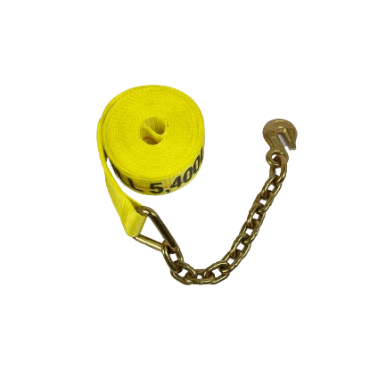 A-3X30RCE - 3 inch x 30 feet Ratchet Assembly with Chain Ends & Grab Hooks-BETTER - Secure Heavy Loads with 5,400 lbs Load Capacity SAFE 'N SECURE LLC