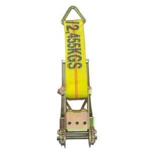 Secure Heavy Loads with A-3X30RDR Ratchet Strap, 3 inch x 30 feet, 5,400 lbs Capacity – High-Quality D-Rings for Reliable Cargo Handling CasterHQ