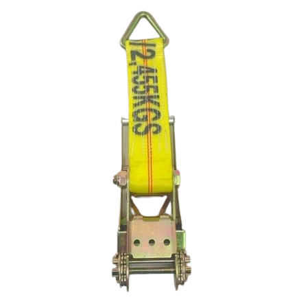 Secure Heavy Loads with A-3X30RDR Ratchet Strap, 3 inch x 30 feet, 5,400 lbs Capacity – High-Quality D-Rings for Reliable Cargo Handling CasterHQ