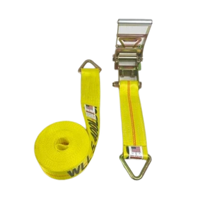 Secure Heavy Loads with A-3X30RDR Ratchet Strap, 3 inch x 30 feet, 5,400 lbs Capacity – High-Quality D-Rings for Reliable Cargo Handling CasterHQ