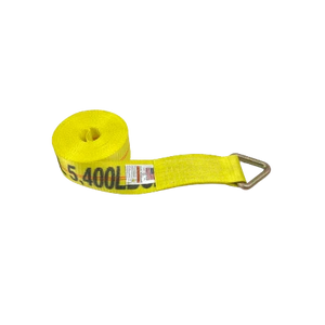 Secure Heavy Loads with A-3X30RDR Ratchet Strap, 3 inch x 30 feet, 5,400 lbs Capacity – High-Quality D-Rings for Reliable Cargo Handling CasterHQ