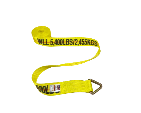 Secure Heavy Loads with A-3X30RDR Ratchet Strap, 3 inch x 30 feet, 5,400 lbs Capacity – High-Quality D-Rings for Reliable Cargo Handling CasterHQ