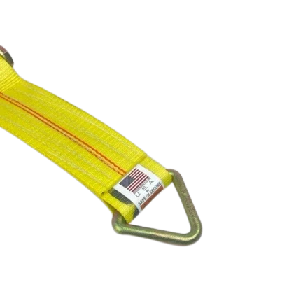 Secure Heavy Loads with A-3X30RDR Ratchet Strap, 3 inch x 30 feet, 5,400 lbs Capacity – High-Quality D-Rings for Reliable Cargo Handling CasterHQ