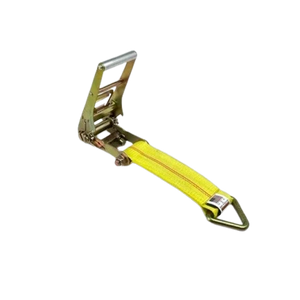 Secure Heavy Loads with A-3X30RDR Ratchet Strap, 3 inch x 30 feet, 5,400 lbs Capacity – High-Quality D-Rings for Reliable Cargo Handling CasterHQ