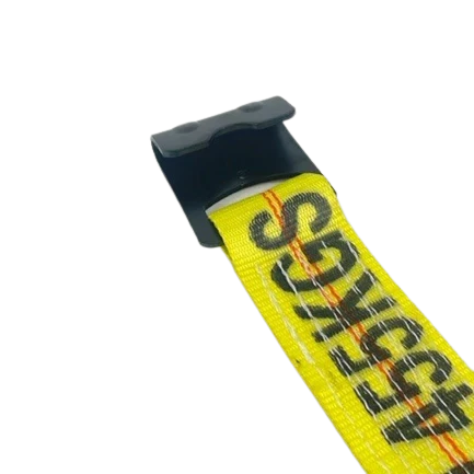 A-3X30RFH 3-Inch x 30-Foot Ratchet Tie Down Assembly with Flat Hooks - 5,400 lbs Load Capacity | Secure Cargo Straps for Transportation and Logistics CasterHQ