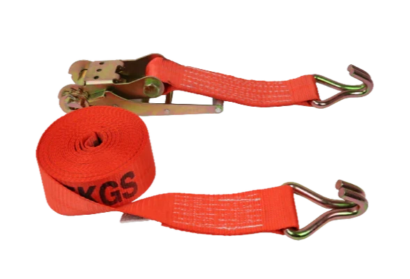 Heavy-Duty Ratchet Assembly with Wire Hooks – 3inch x 30feet, 5,400 lbs Load Capacity – Secure & Durable Cargo Straps CasterHQ
