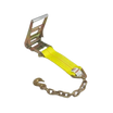 5,400 lb Heavy-Duty 4" Ratchet Strap – Chain End | CasterHQ