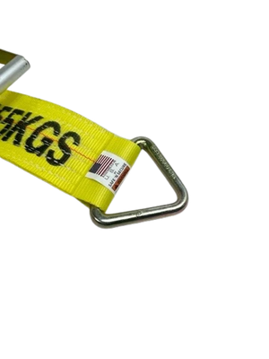 4" x 1' Ratchet Short End with D-Ring CasterHQ