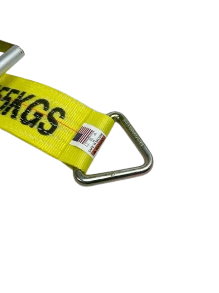 4" x 1' Ratchet Short End with D-Ring CasterHQ