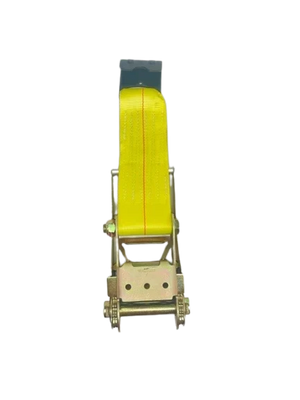 4" Ratchet Strap with Flat Hook - Long Handle CasterHQ