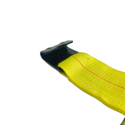 4" Ratchet Strap with Flat Hook - Long Handle CasterHQ