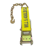 Heavy-Duty Ratchet Assembly A-4X30RCE18 - 4x30’ with 5,400 lbs Load Capacity & Chain Ends | Reliable Towing and Binding CasterHQ