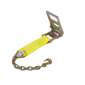 Heavy-Duty Ratchet Assembly A-4X30RCE18 - 4x30’ with 5,400 lbs Load Capacity & Chain Ends | Reliable Towing and Binding CasterHQ