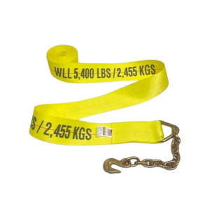 Heavy-Duty Ratchet Assembly A-4X30RCE18 - 4x30’ with 5,400 lbs Load Capacity & Chain Ends | Reliable Towing and Binding CasterHQ