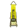 A-4X30RDR 4-Inch x 30-Foot Ratchet Strap with D-Rings - Heavy-Duty 5,400 lbs Load Capacity CasterHQ