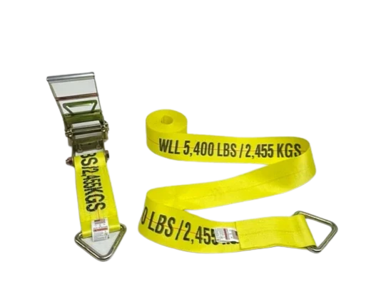 A-4X30RDR 4-Inch x 30-Foot Ratchet Strap with D-Rings - Heavy-Duty 5,400 lbs Load Capacity CasterHQ