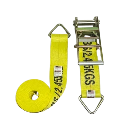 A-4X30RDR 4-Inch x 30-Foot Ratchet Strap with D-Rings - Heavy-Duty 5,400 lbs Load Capacity CasterHQ