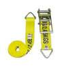 A-4X30RDR 4-Inch x 30-Foot Ratchet Strap with D-Rings - Heavy-Duty 5,400 lbs Load Capacity CasterHQ
