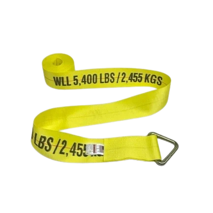 A-4X30RDR 4-Inch x 30-Foot Ratchet Strap with D-Rings - Heavy-Duty 5,400 lbs Load Capacity CasterHQ