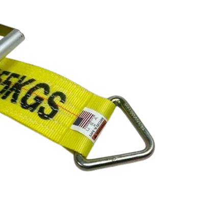 A-4X30RDR 4-Inch x 30-Foot Ratchet Strap with D-Rings - Heavy-Duty 5,400 lbs Load Capacity CasterHQ