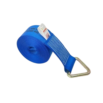 High-Capacity A-4X30RDR-DW - 4inch x 30feet Ratchet Strap Assembly with D-Rings-BEST for Heavy-Duty Applications CasterHQ