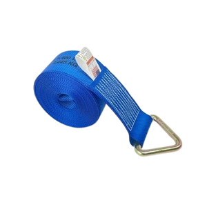 High-Capacity A-4X30RDR-DW - 4inch x 30feet Ratchet Strap Assembly with D-Rings-BEST for Heavy-Duty Applications CasterHQ