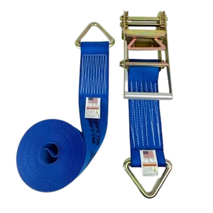 High-Capacity A-4X30RDR-DW - 4inch x 30feet Ratchet Strap Assembly with D-Rings-BEST for Heavy-Duty Applications CasterHQ
