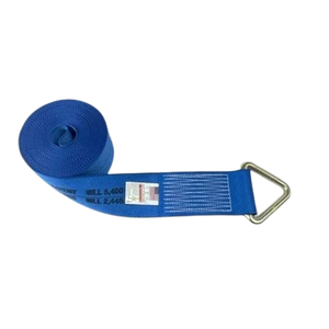 High-Capacity A-4X30RDR-DW - 4inch x 30feet Ratchet Strap Assembly with D-Rings-BEST for Heavy-Duty Applications CasterHQ