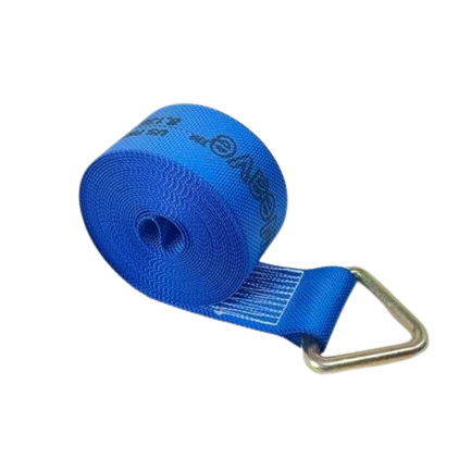 High-Capacity A-4X30RDR-DW - 4inch x 30feet Ratchet Strap Assembly with D-Rings-BEST for Heavy-Duty Applications CasterHQ