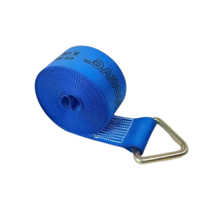 High-Capacity A-4X30RDR-DW - 4inch x 30feet Ratchet Strap Assembly with D-Rings-BEST for Heavy-Duty Applications CasterHQ