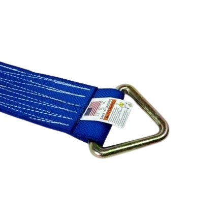 High-Capacity A-4X30RDR-DW - 4inch x 30feet Ratchet Strap Assembly with D-Rings-BEST for Heavy-Duty Applications CasterHQ