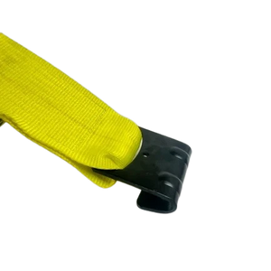 Heavy-Duty Ratchet Strap Assembly 4"x30' with Flat Hooks – 5,400 lbs Load Capacity | A-4X30RFH CasterHQ