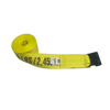 Heavy-Duty Ratchet Strap Assembly 4"x30' with Flat Hooks – 5,400 lbs Load Capacity | A-4X30RFH CasterHQ