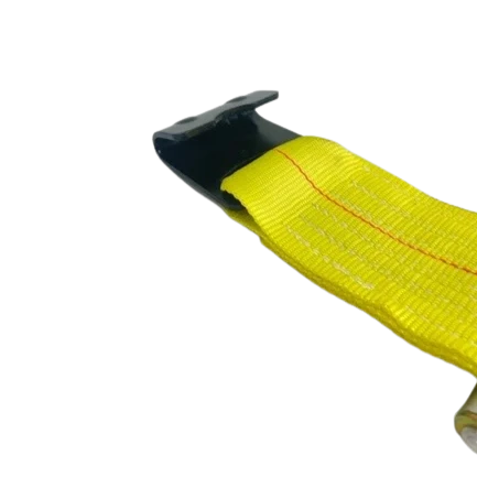 Heavy-Duty Ratchet Strap Assembly 4"x30' with Flat Hooks – 5,400 lbs Load Capacity | A-4X30RFH CasterHQ