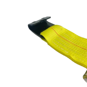 Heavy-Duty Ratchet Strap Assembly 4"x30' with Flat Hooks – 5,400 lbs Load Capacity | A-4X30RFH CasterHQ