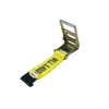 Heavy-Duty Ratchet Strap Assembly 4"x30' with Flat Hooks – 5,400 lbs Load Capacity | A-4X30RFH CasterHQ