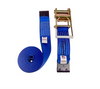 4inch x 30feet Ratchet Tie Down Strap with Flat Hooks - Heavy Duty 5,400 lbs Load Capacity - Secure Cargo Transportation CasterHQ