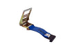 4inch x 30feet Ratchet Tie Down Strap with Flat Hooks - Heavy Duty 5,400 lbs Load Capacity - Secure Cargo Transportation CasterHQ