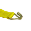 Heavy-Duty Ratchet Strap 4" x 30' with Wire Hooks - 5,400 lbs Break Strength - A-4X30RWHK Ratchet Assembly CasterHQ